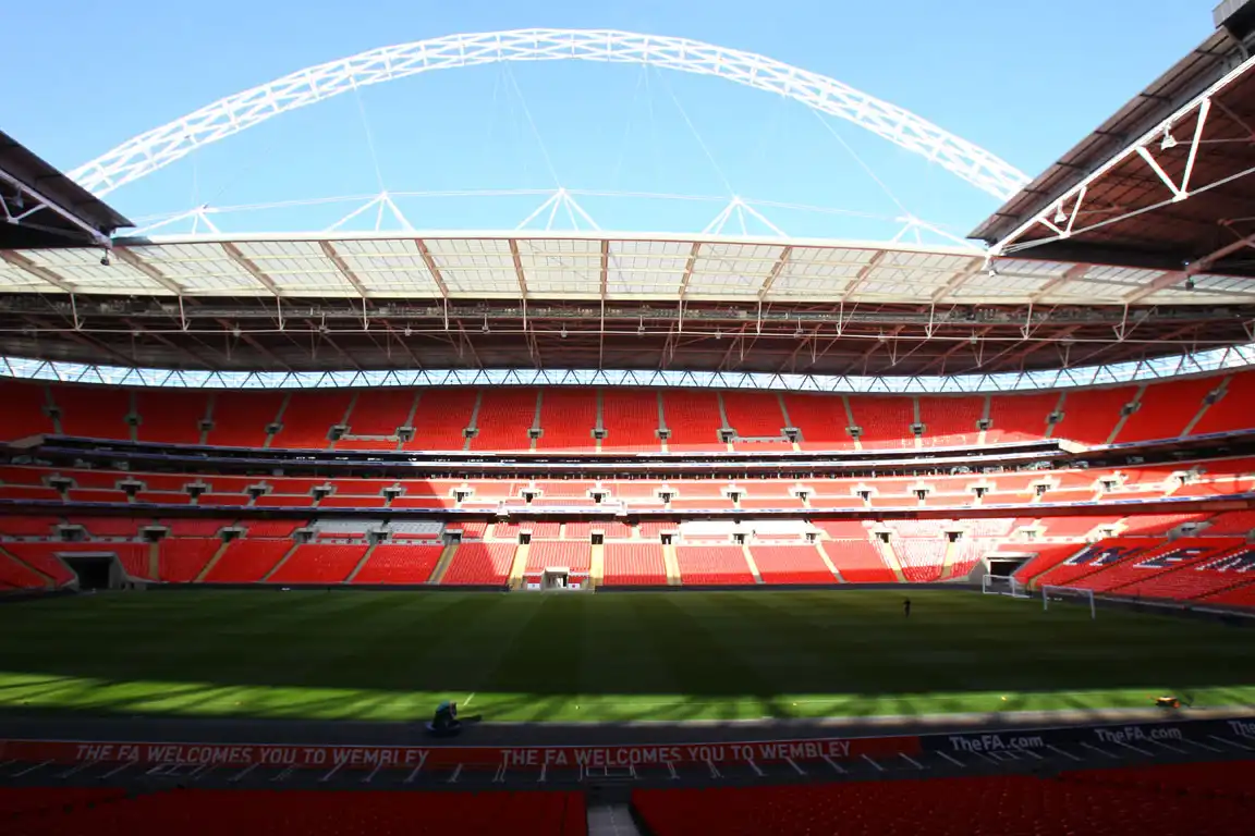 Vue Tribune Sud niveau inférieur Block-122