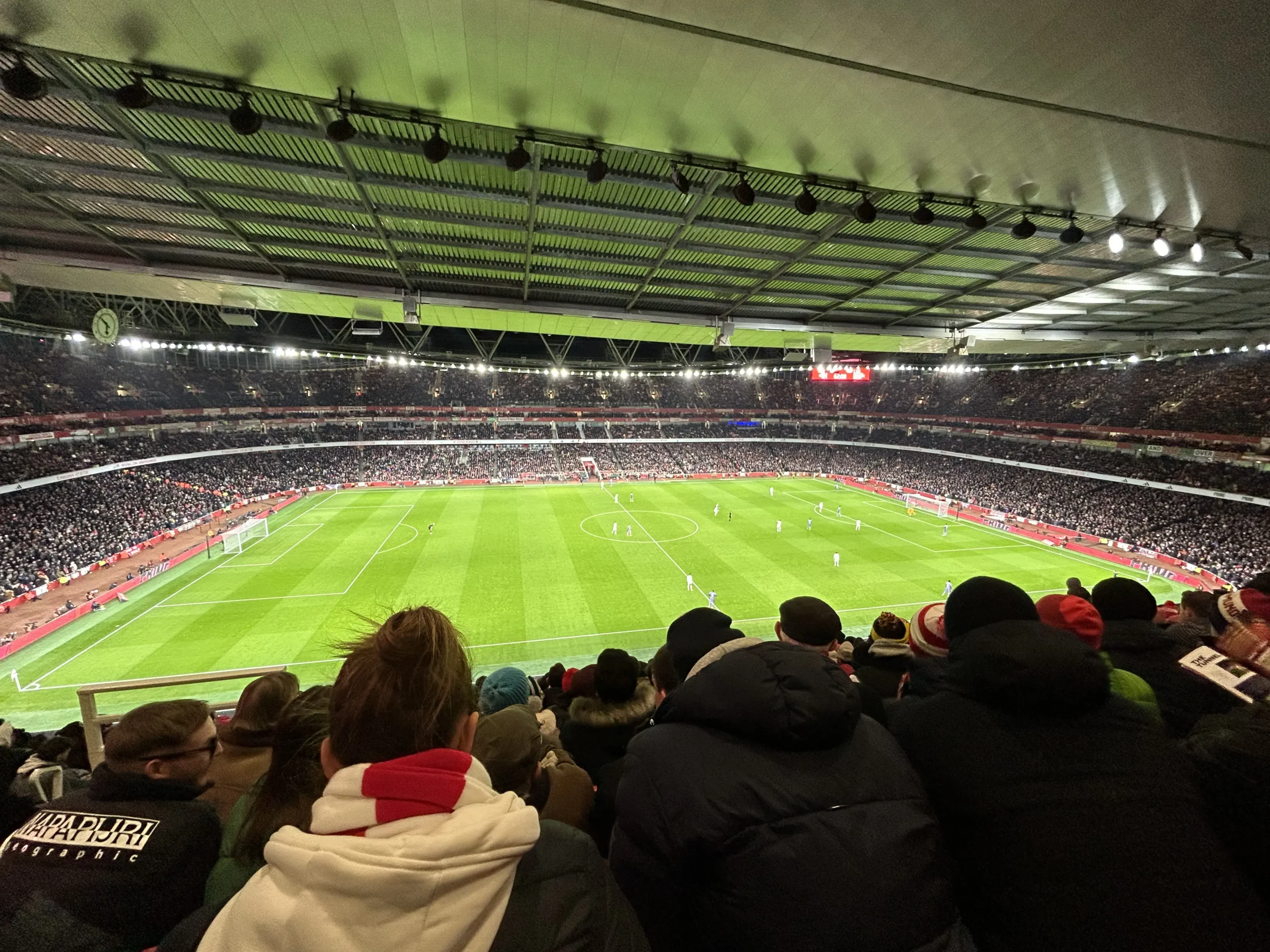 Vue upper tier East Stand